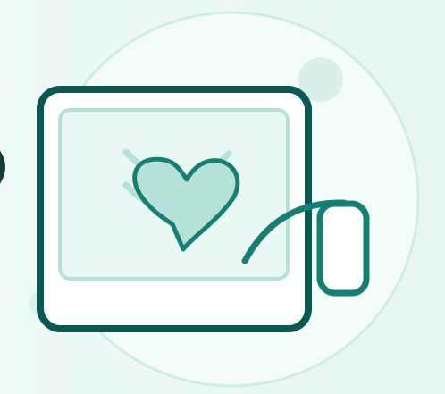 Echocardiography (ECHO) illustration